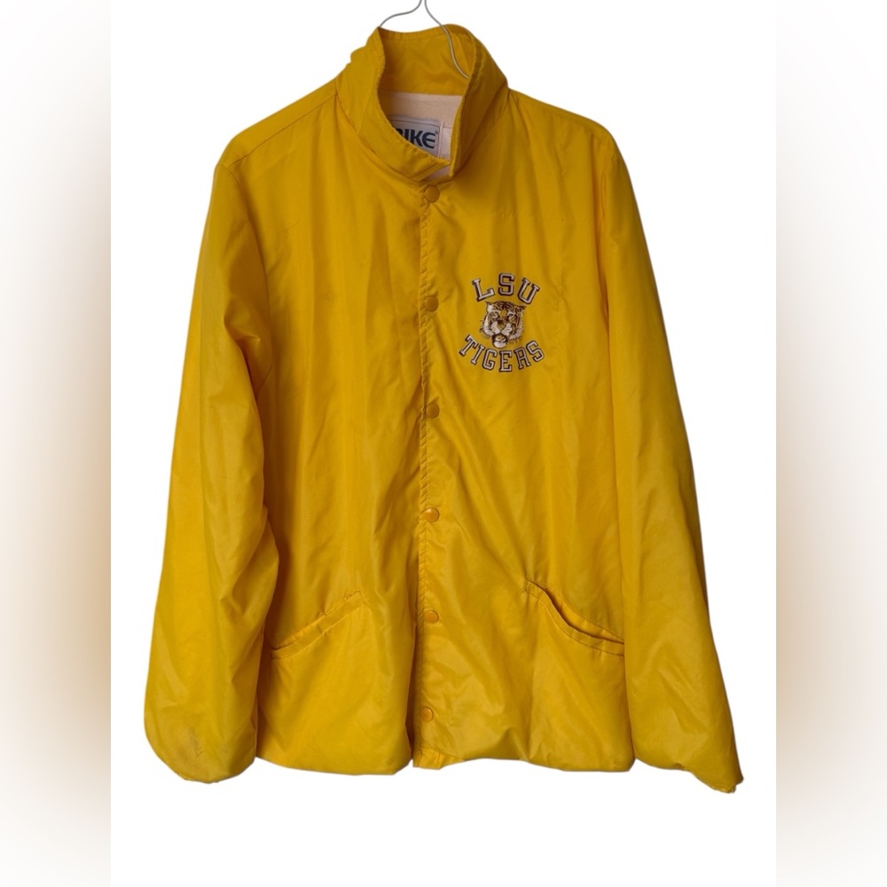 Vintage Bike LSU Tigers Lined Windbreaker Jacket